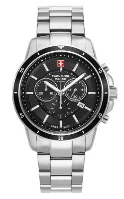 Swiss Alpine Military Herren Armbanduhr Douglas Chronograph 7089.9137