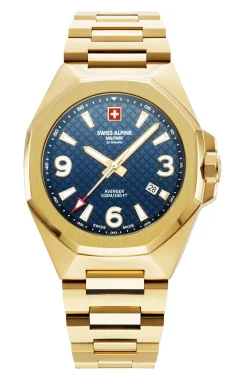 Swiss Alpine Military Herren Armbanduhr 42 mm Avenger 7005.1115