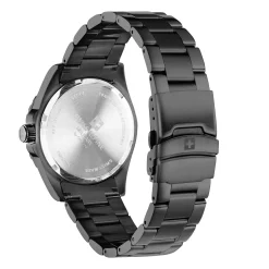 Swiss Alpine Military Herren Armbanduhr Taucheruhr Raptor schwarz 7029.1179