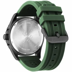 Swiss Alpine Military Herren Armbanduhr Taucheruhr Raptor dunkelgrün 7029.1874