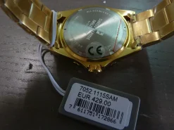 Swiss Alpine Military Herren Uhr GMT Analog Quarz 7052 Edelstahl 10 ATM 7052.1115