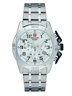 Swiss Alpine Military Herren Armbanduhr Chronograph 7063.9133