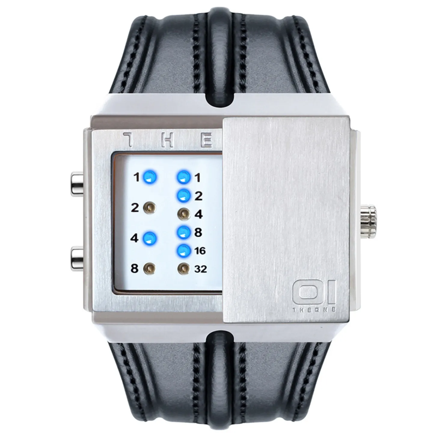 THE ONE Uhr Herren Binär-Armbanduhr Slider Watch SD101B1