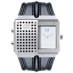 THE ONE Uhr Herren Binär-Armbanduhr Slider Watch SD118R1