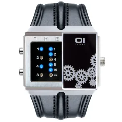 THE ONE Uhr Herren Binär-Armbanduhr Slider Watch SD126B1