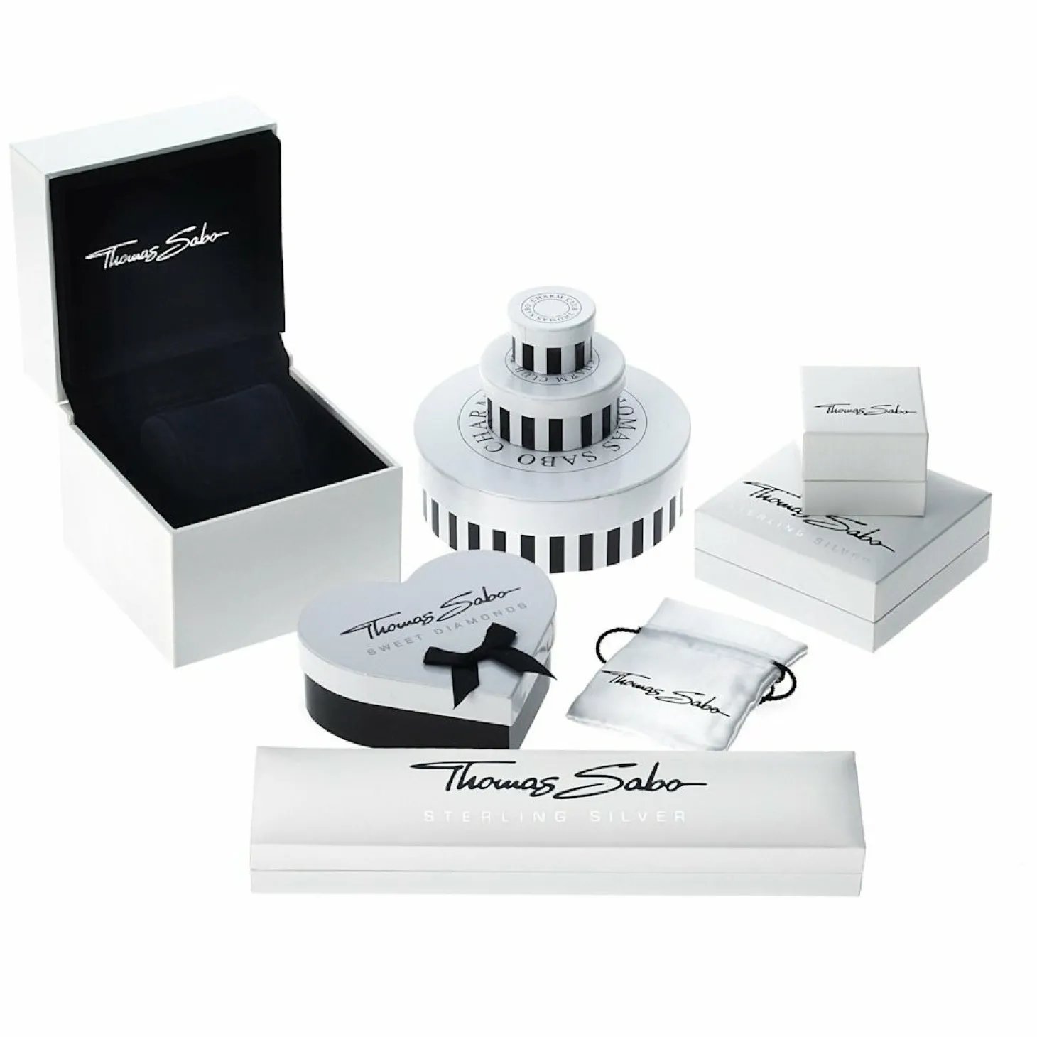 Thomas Sabo Nylon Armband mit Rosenquartz Perlen LBA0002-813-9-L21V