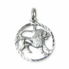 Unisex Anhänger Sternzeichen Löwe ⌀15mm Silber 28.1233.R