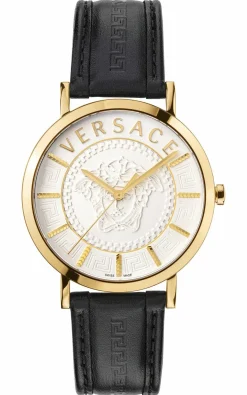 Versace Armbanduhr Schweizer Uhr V-Essential gold VEJ4002 21