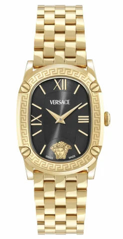 Versace Armbanduhr Damen Greca Couture Gold VE1B01425