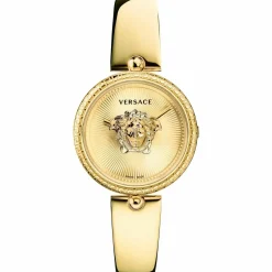 Versace Armbanduhr Damen Palazzo Gold Edelstahl VECQ03025