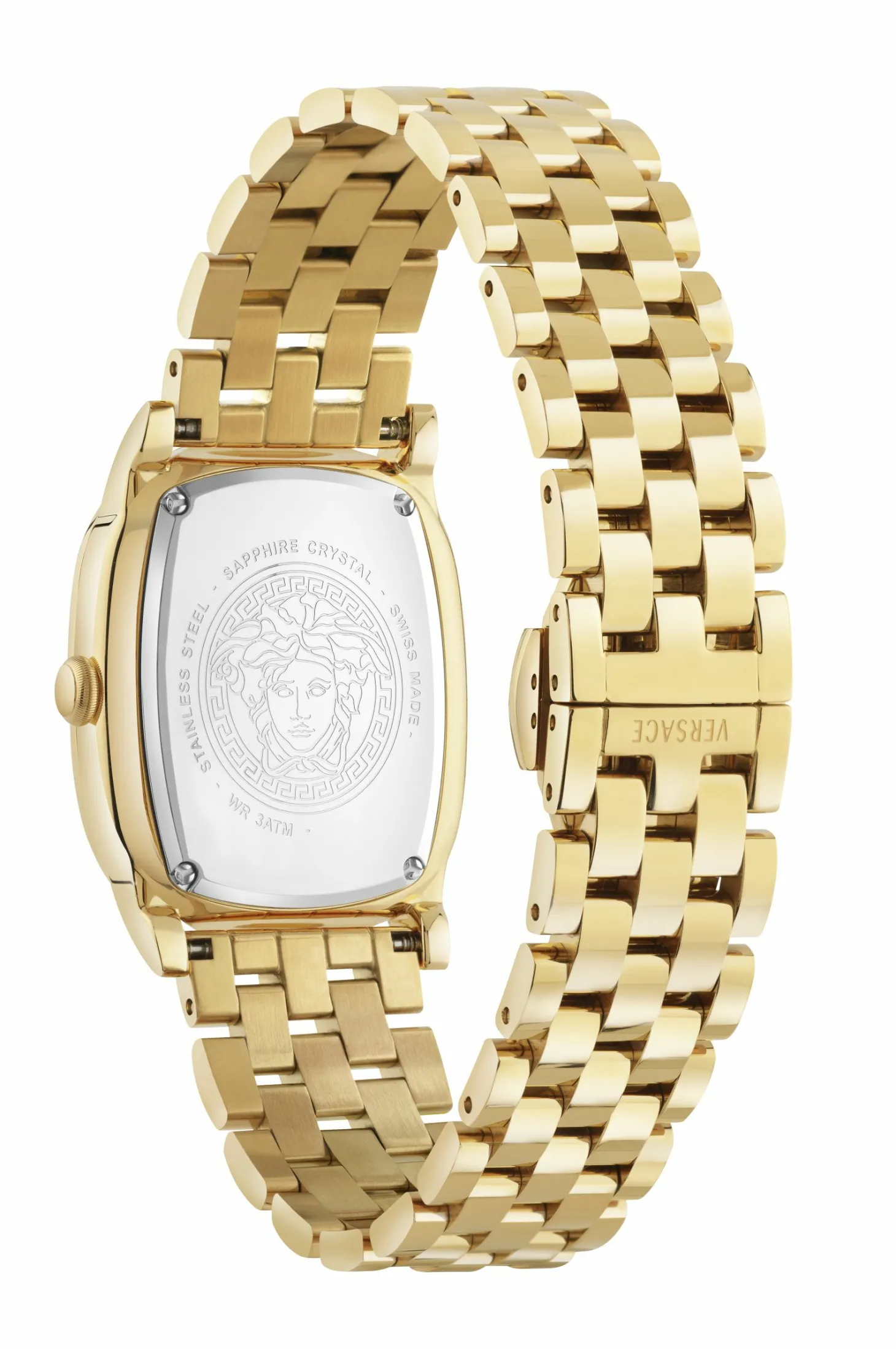 Versace Armbanduhr Damen Greca Couture Weiss VE1B01525