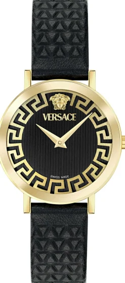 Versace Armbanduhr Damen Daedalus Schwarz/Gold VE9A00224