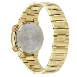 Versace Armbanduhr Herren Greca Logo Diver Gold/Schwarz VE8G00624