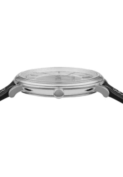 Versace Armbanduhr Herren V‑CIRCLE VE5A01021 Silber/Schwarz VE5A01021