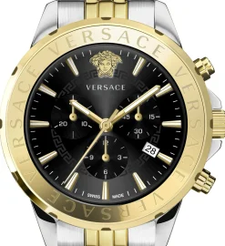 Versace Armbanduhr Herren Chronograph Signature 44mm VEV6022 23