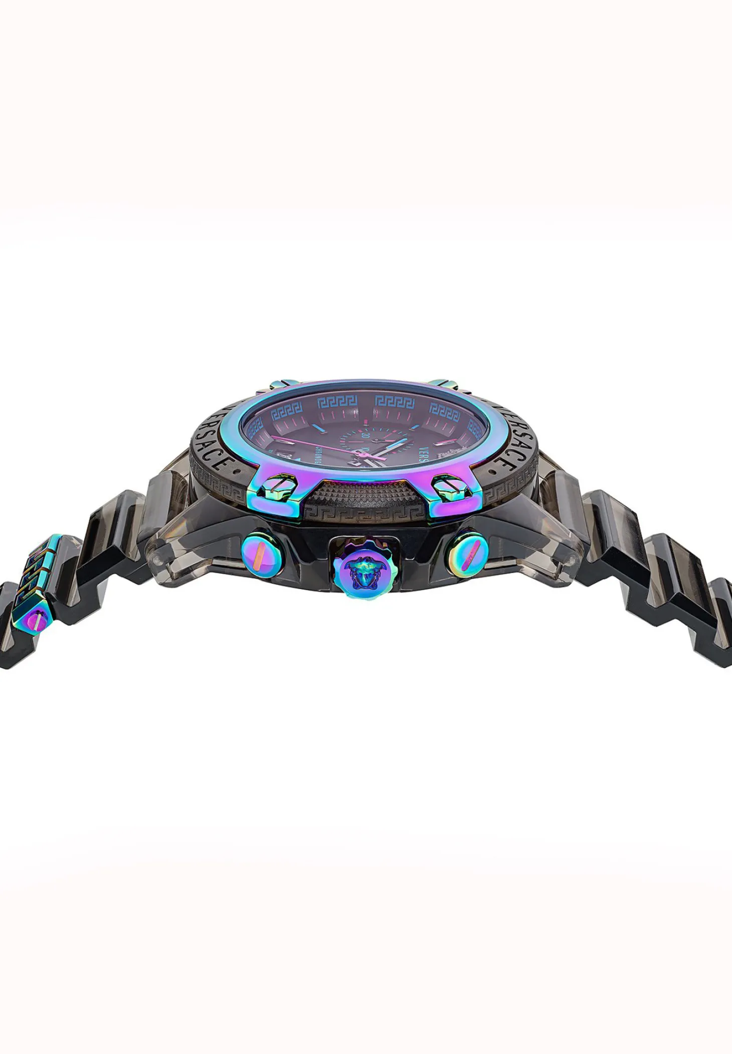 Versace Armbanduhr Sport CHRONO ACTIVE - 44MM - VEZ7-BLACK TRANSPARENT POLYCARBONATE VEZ701022