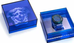 Versace Armbanduhr Sport CHRONO ACTIVE - 44MM - VEZ7-GREEN TRANSPARENT POLYCARBONATE VEZ701122