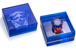 Versace Armbanduhr Sport CHRONO ACTIVE - 44MM - VEZ7-BLUE TRANSP. POLYCARBONATE CASE