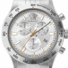 Versace Armbanduhr Unisex Hellenyium Chrono Silber VE2U01325