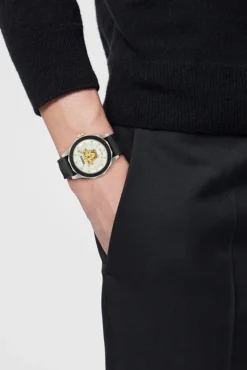 Versace Armbanduhr Unisex Medusa Deco Gent VE9I00124 Silber/Schwarz