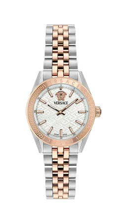 Versace Armbanduhr Unisex V-Code VE8I00624 Two-Tone