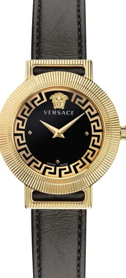 Versace Armbanduhr Unisex Greca Sphere VE9C00224 Gold/Schwarz