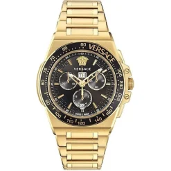 Versace Chronograph Greca Extreme Chrono Gold/Schwarz VE7H00623