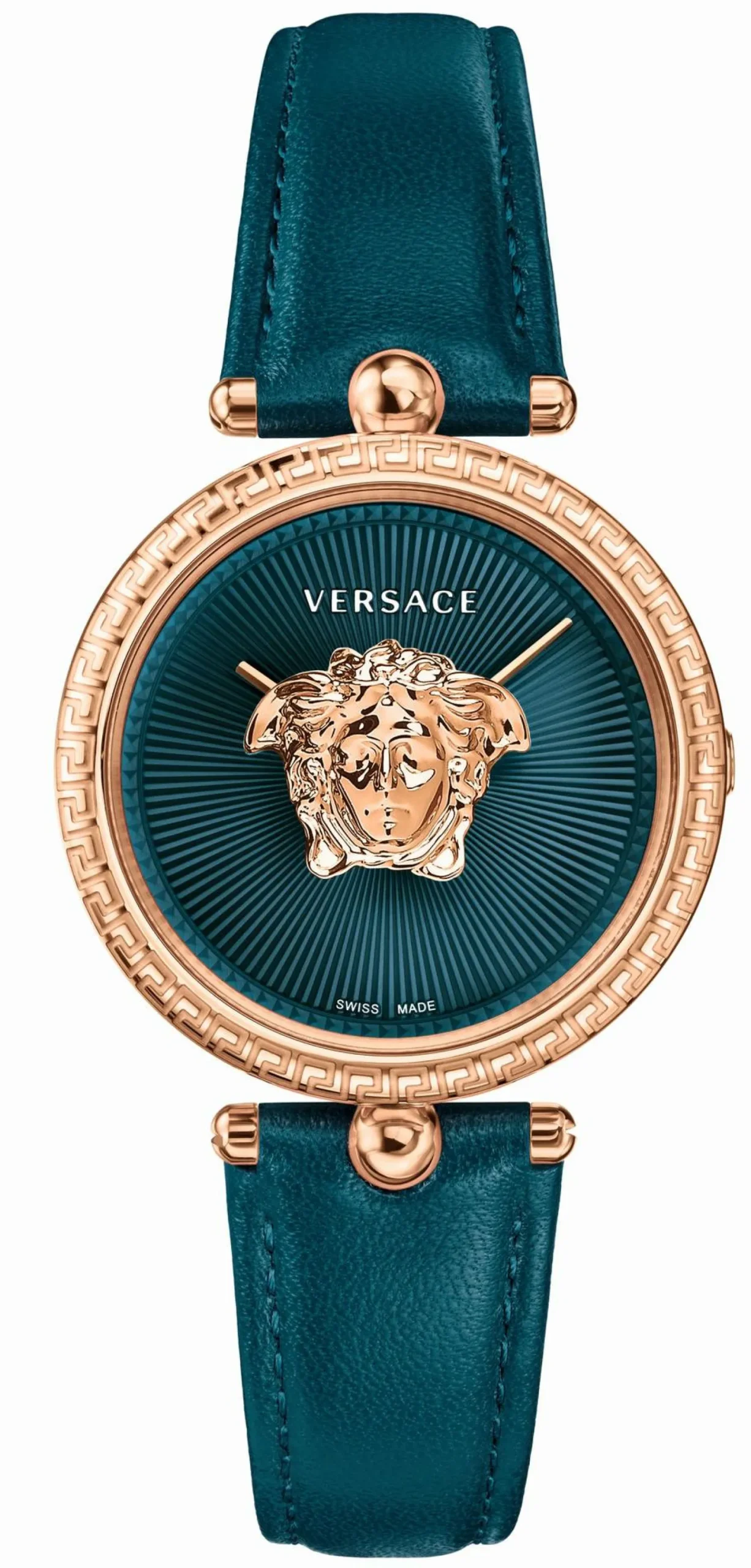 Versace Damen Armbanduhr PALAZZO 34MM D/TEAL S/TEAL 5N VECQ003 18