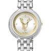 Versace Damen Armbanduhr THEA silber, gold 38 mm VE2CA0523