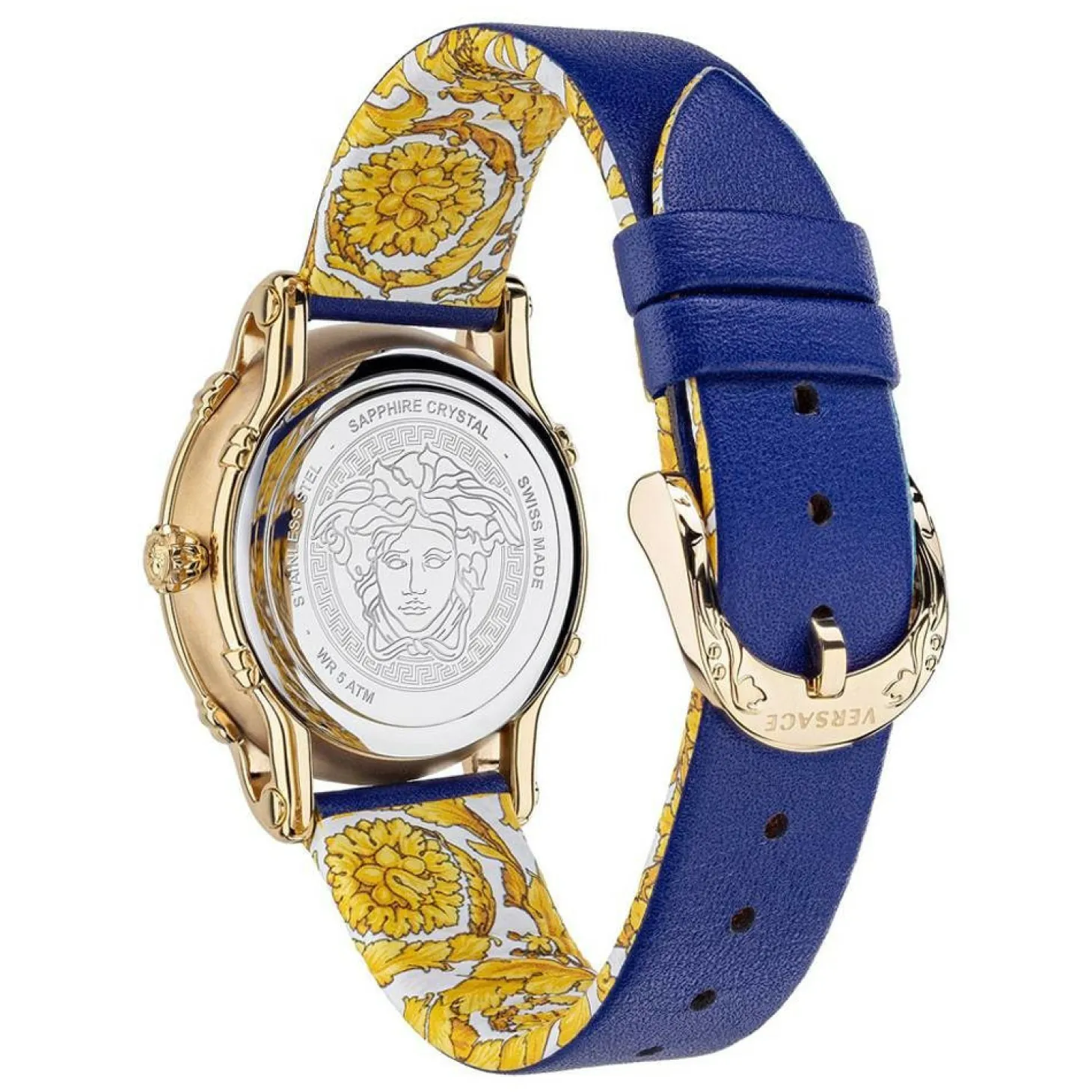 Versace Damen Armbanduhr Safety Pin gold VEPN004 20