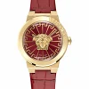 Versace Damen Armbanduhr 38 mm Armband Leder MEDUSA INFINITE