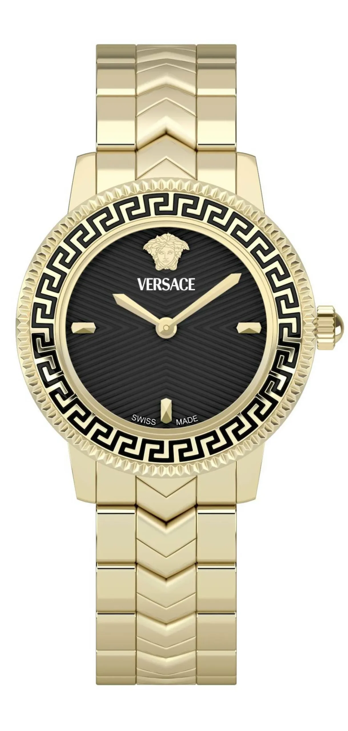 Versace Damen Armbanduhr V-ICON Gold VEUCA0824