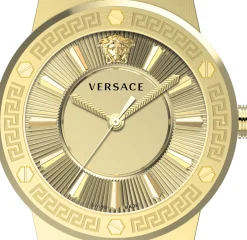 Versace Damen Armbanduhr GRECA LOGO bicolor 38 mm VEVH00620