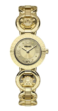 Versace Damen Armbanduhr Greca Jewel Gold VEWCA0524​