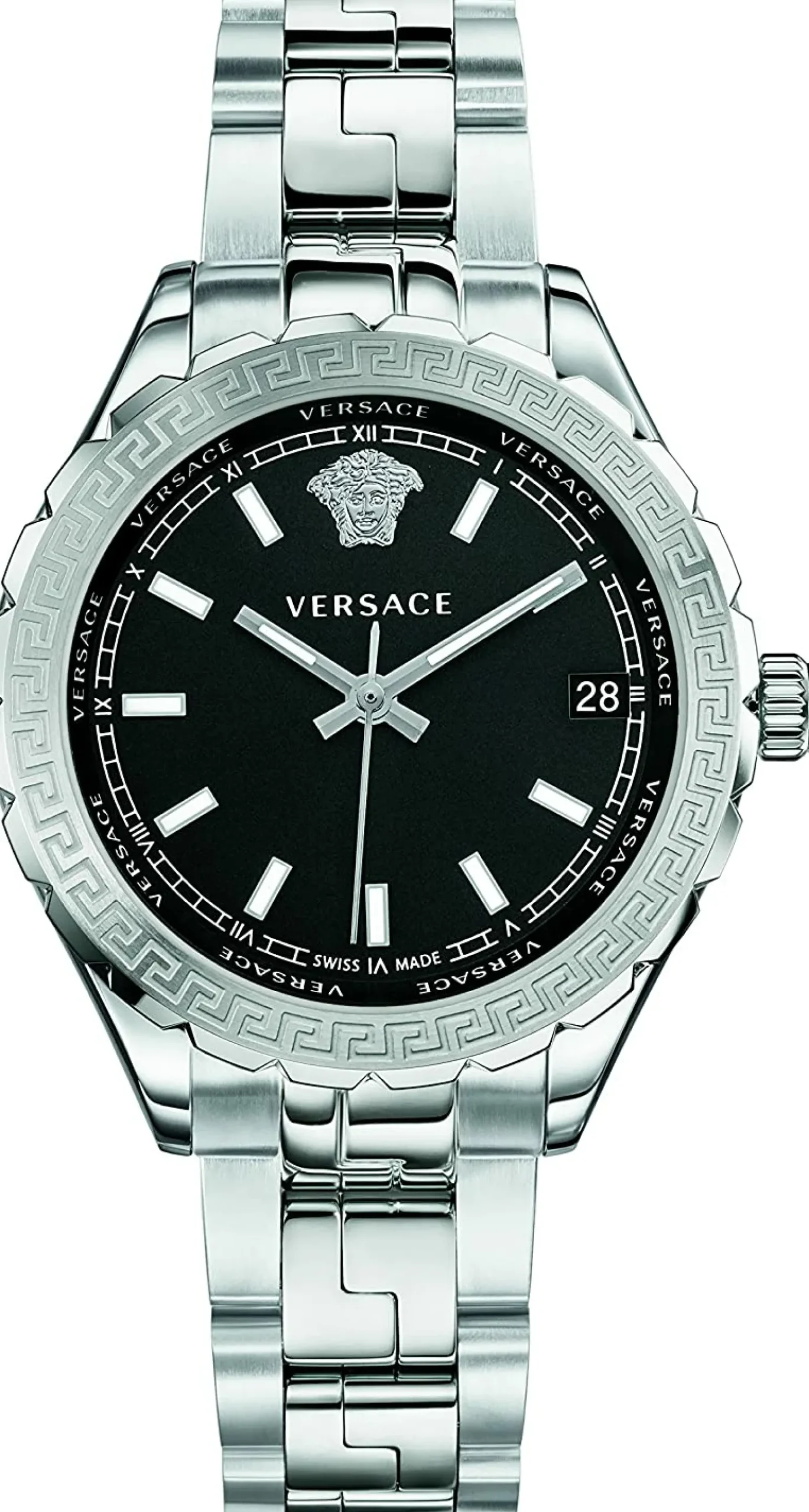 Versace Damen Armbanduhr Hellenyium LADY D/BLK B/ V1202 0015