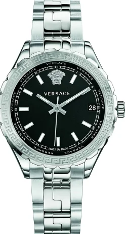 Versace Damen Armbanduhr Hellenyium LADY D/BLK B/ V1202 0015