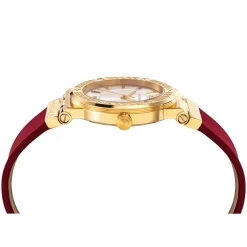 Versace Damen Armbanduhr Greca Logo VEVH00420 Rot