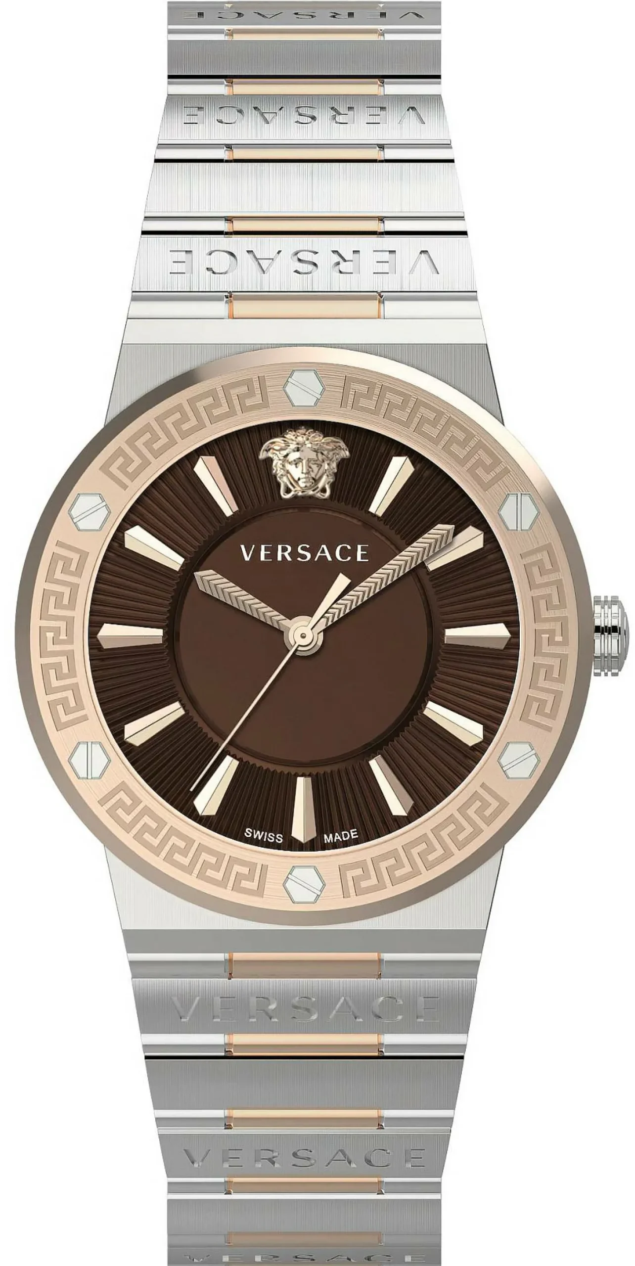 Versace Damen Armbanduhr Greca Logo VEVH01220