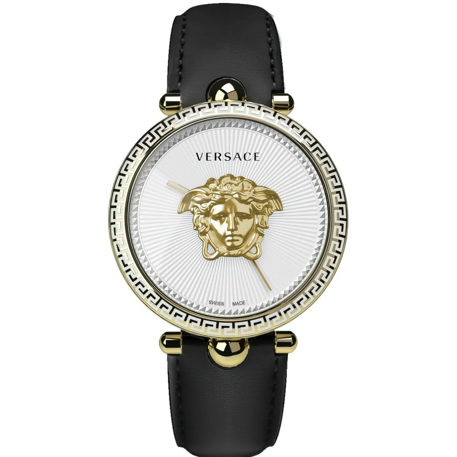 Versace Damen Armbanduhr VCO140017 Quarz Palazzo Empire Schwarz 2371803