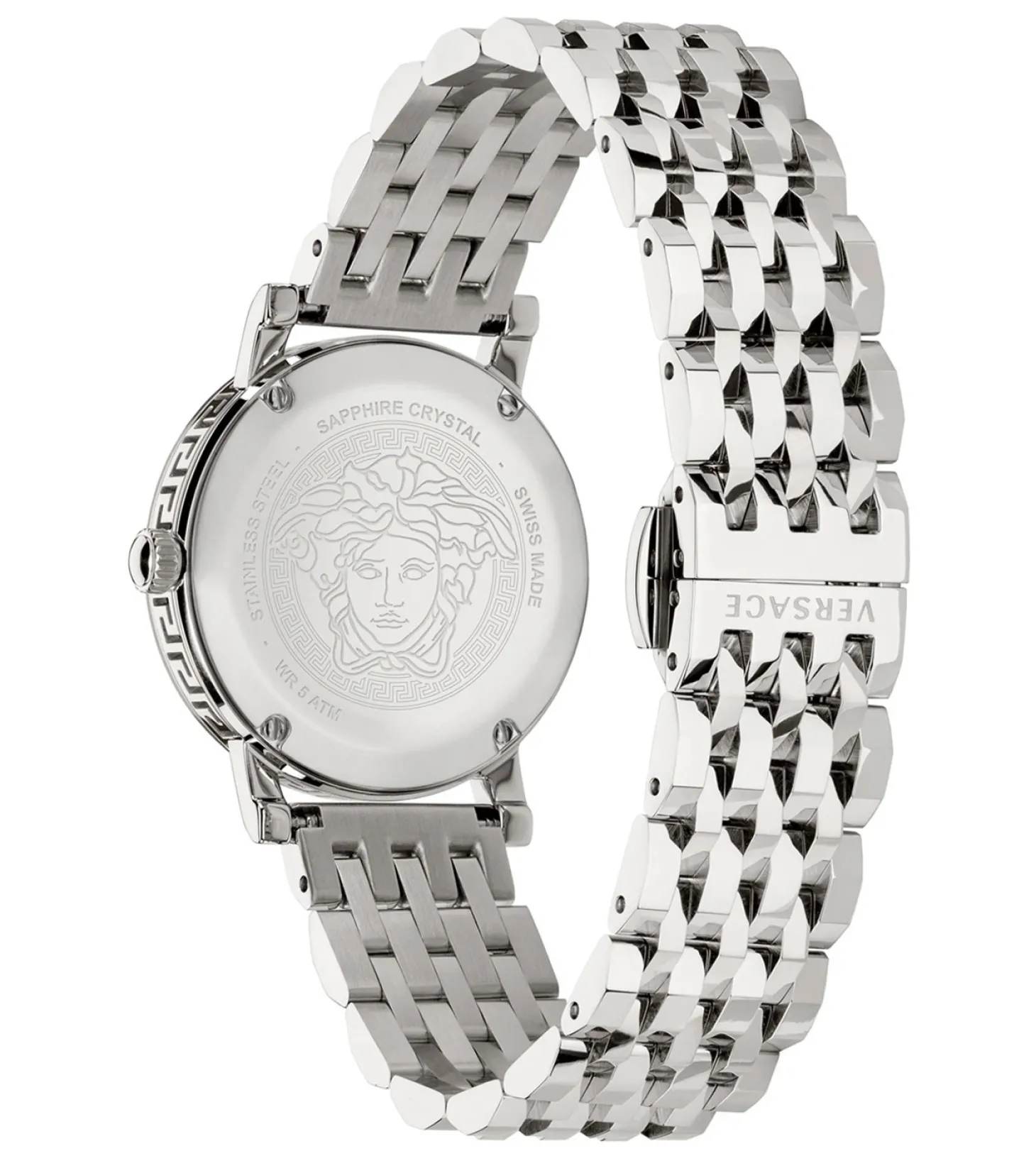 Versace Damen Armbanduhr Greca Glass