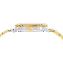 Versace Damen Armbanduhr New Couture Gold-Silber Grün VE1B00618