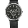 VERSACE Damen Armbanduhr V CIRCLE Lederarmband schwarz VE81026 19