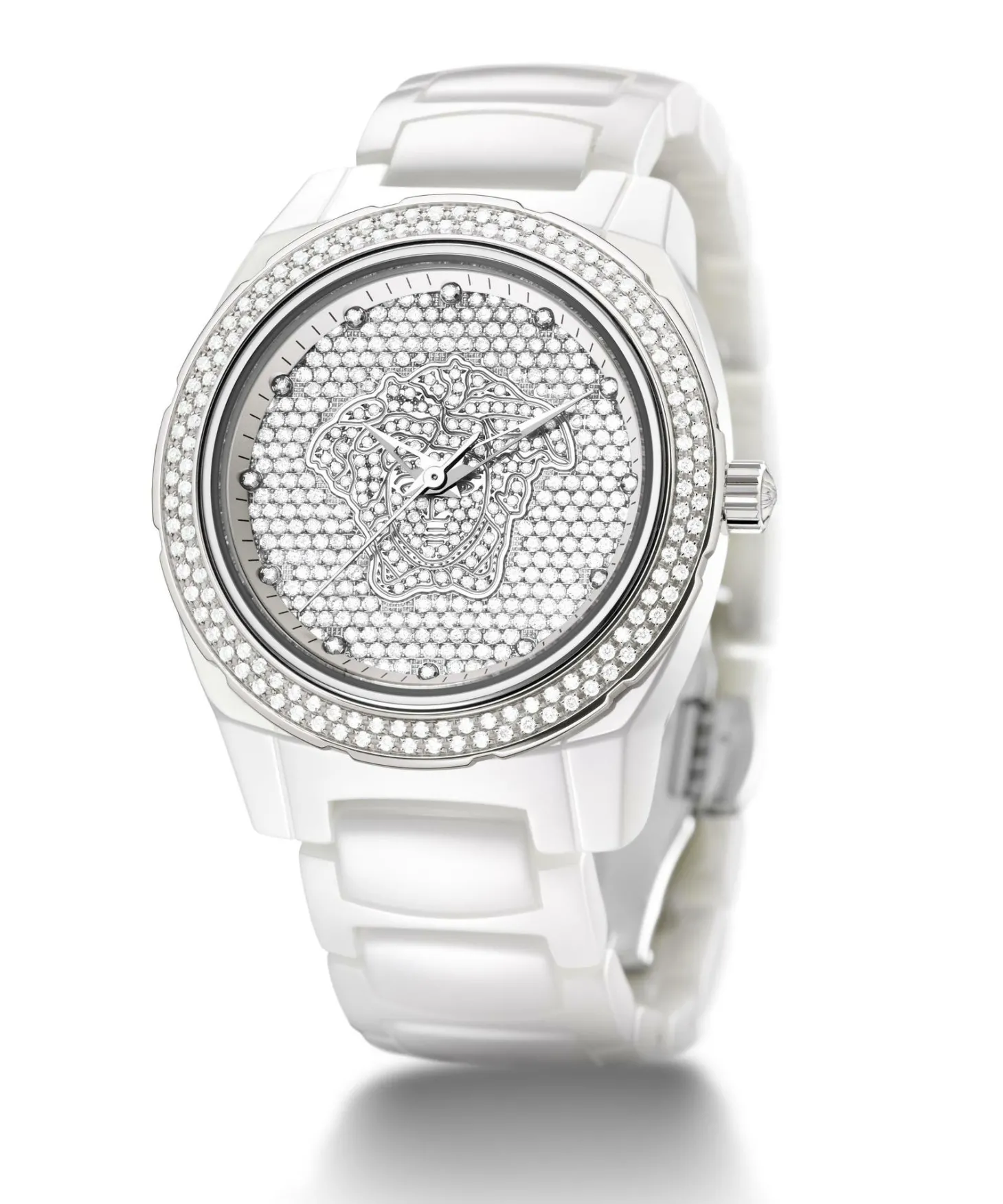 Versace Damen Armbanduhr DV One Full Diamond