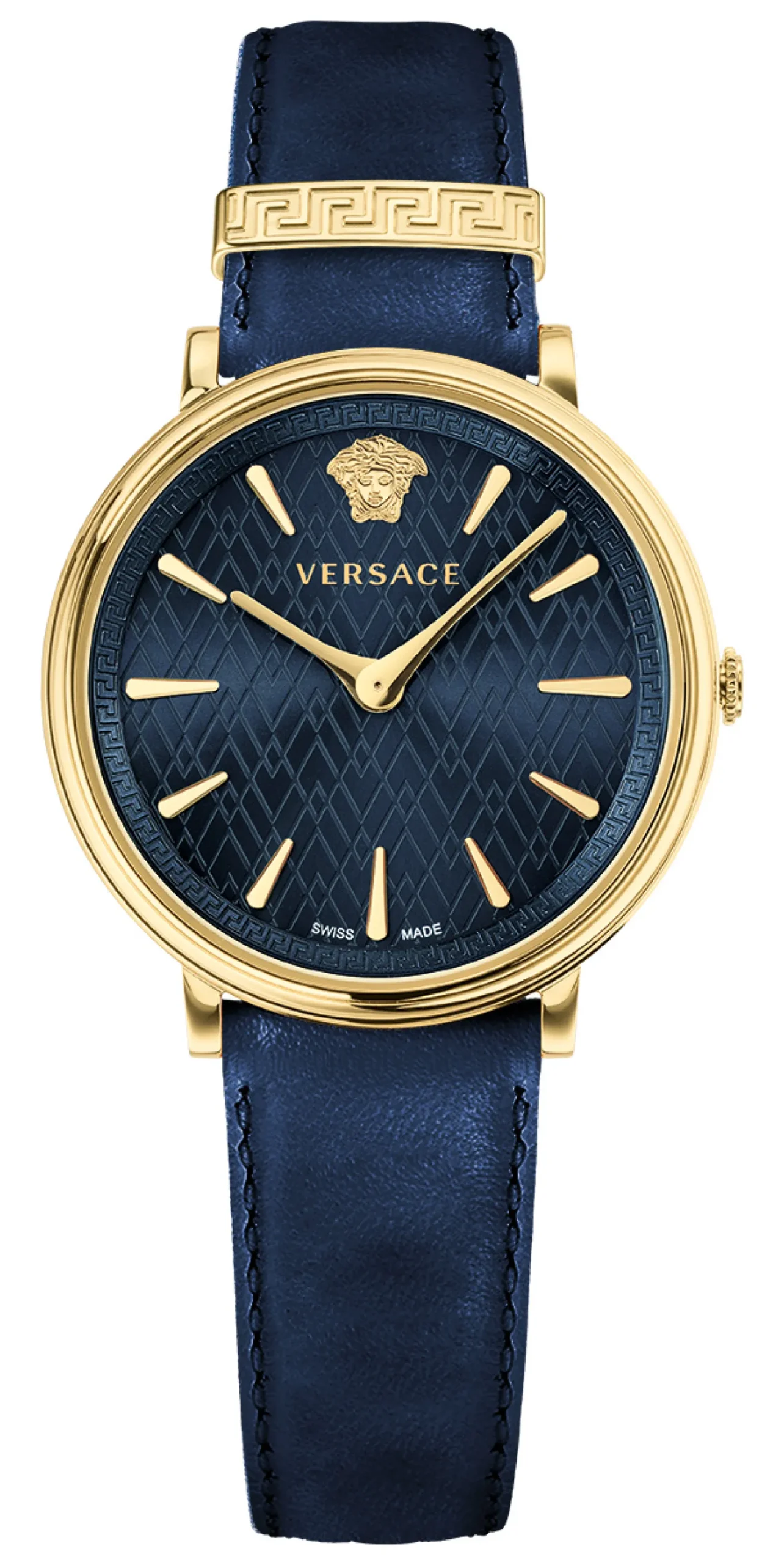 Versace Damen Armbanduhr V CIRCLE 38-D/BLUE S/BLUE IP1N VE81004 19