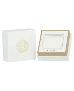 VERSACE Damen Armbanduhr V-Circle Gold Edelstahl 38mm VE81021 19