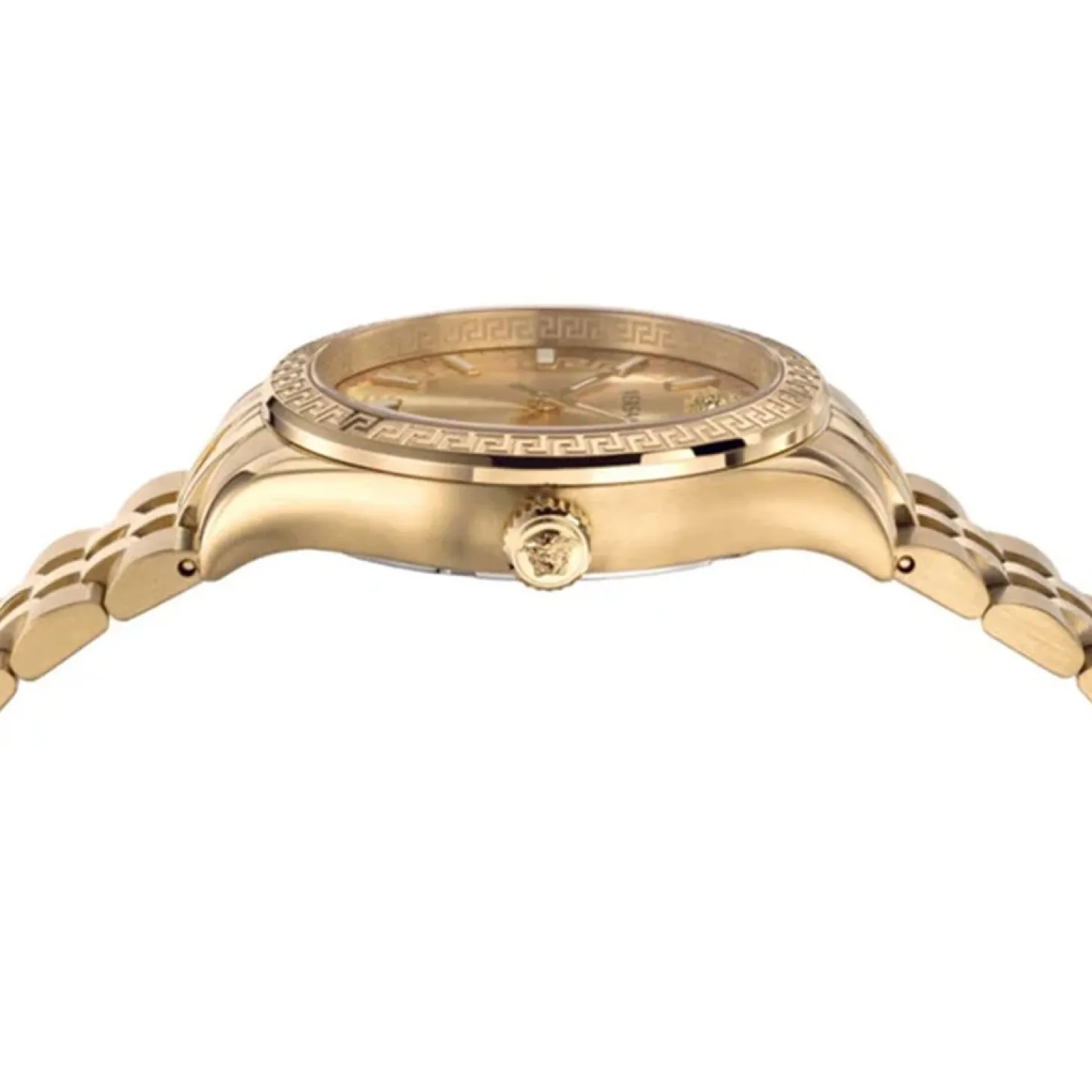 Versace Damen Armbanduhr Hellenyium Virtus Goldfarben VEHU00720