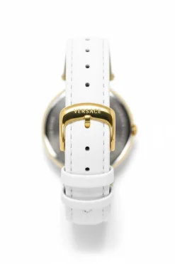 Versace Damen Armbanduhr PALAZZO 39 mm Armband weiß VECO020 22