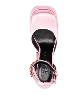 Versace Damen High Heels Medusa hellrosa 1002005-DRA67-1PB9V