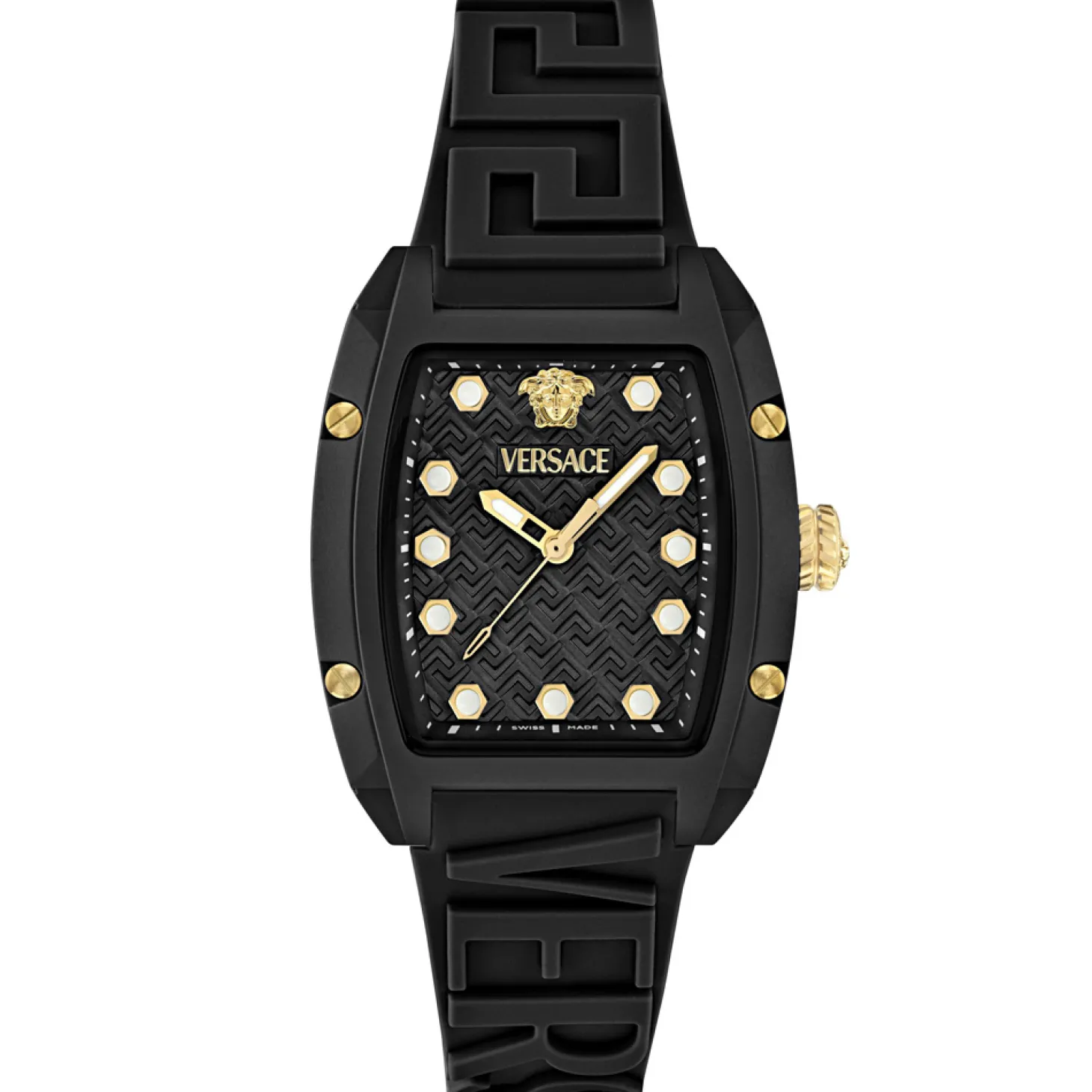 Versace Damenuhr Dominus Eco Ceramic Schwarz VE0N00125