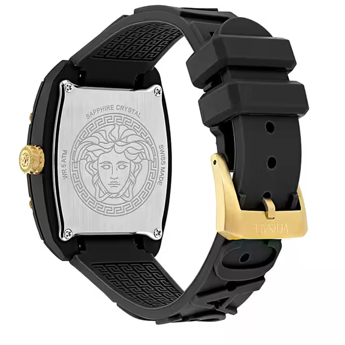 Versace Damenuhr Dominus Eco Ceramic Schwarz VE0N00125